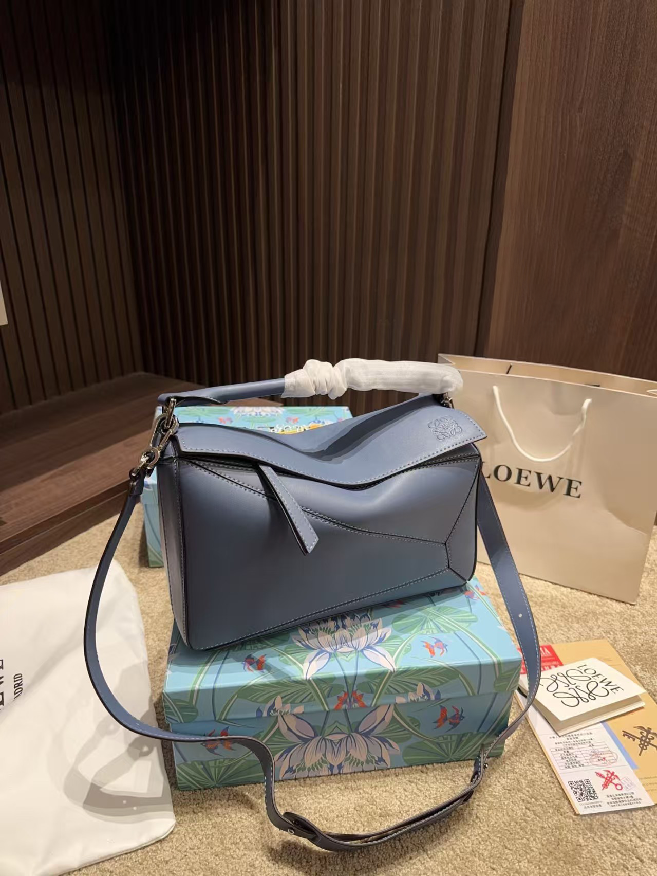 Loewe( 平纹几何包 LOEW)