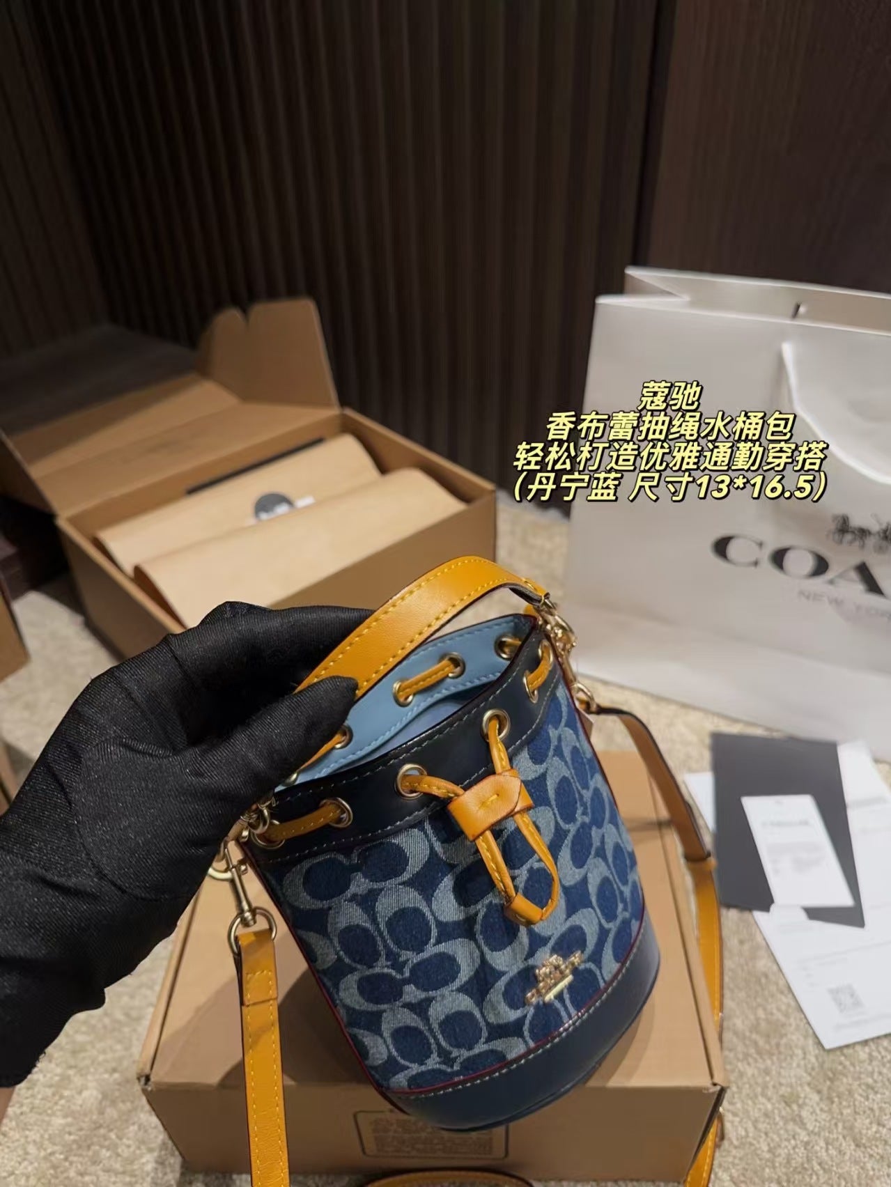 COACH(香布蕾水桶包)