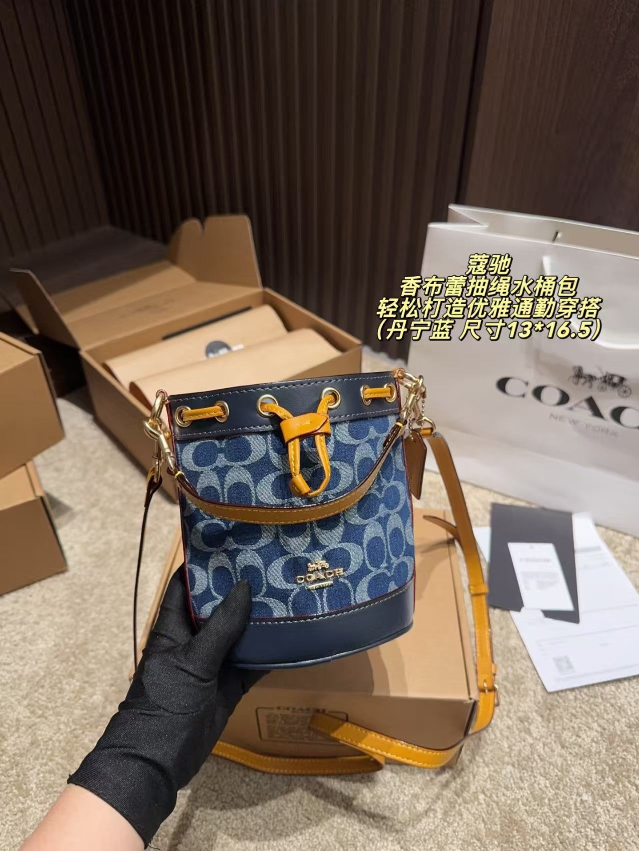 COACH(香布蕾水桶包)