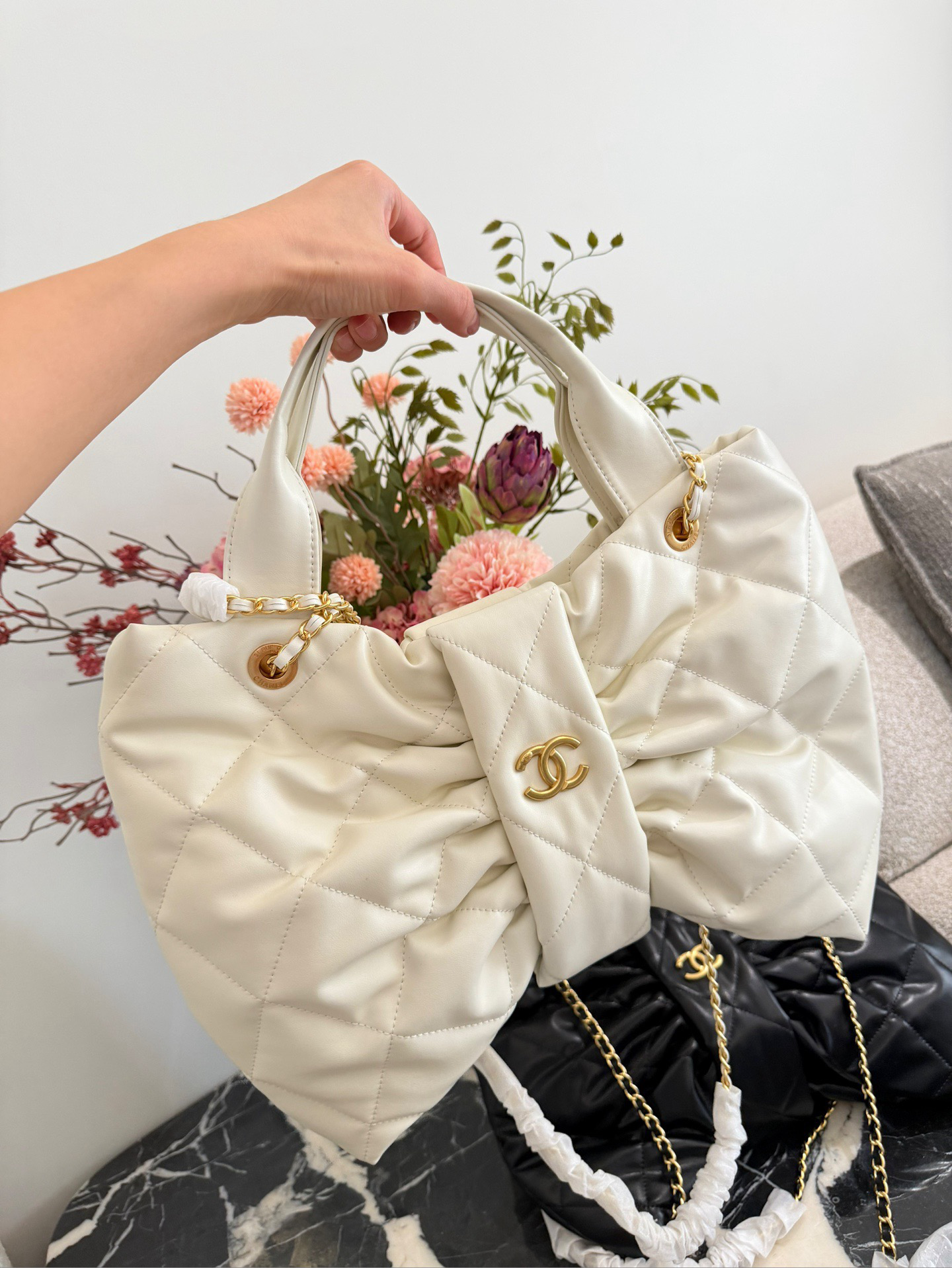 CHANEL(25K蝴蝶结手袋)