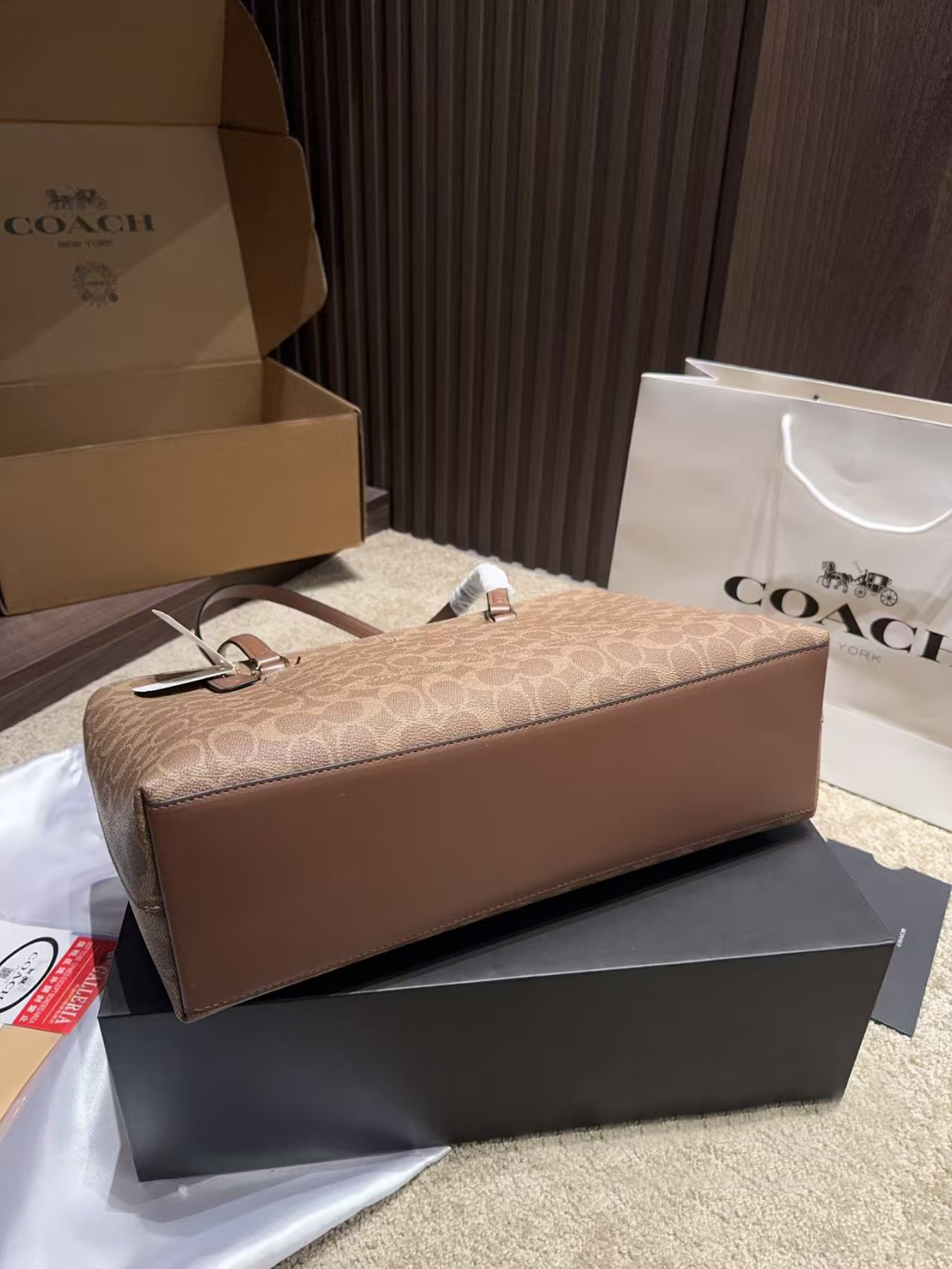 Coach 蔻驰 Gallery拉链托特包