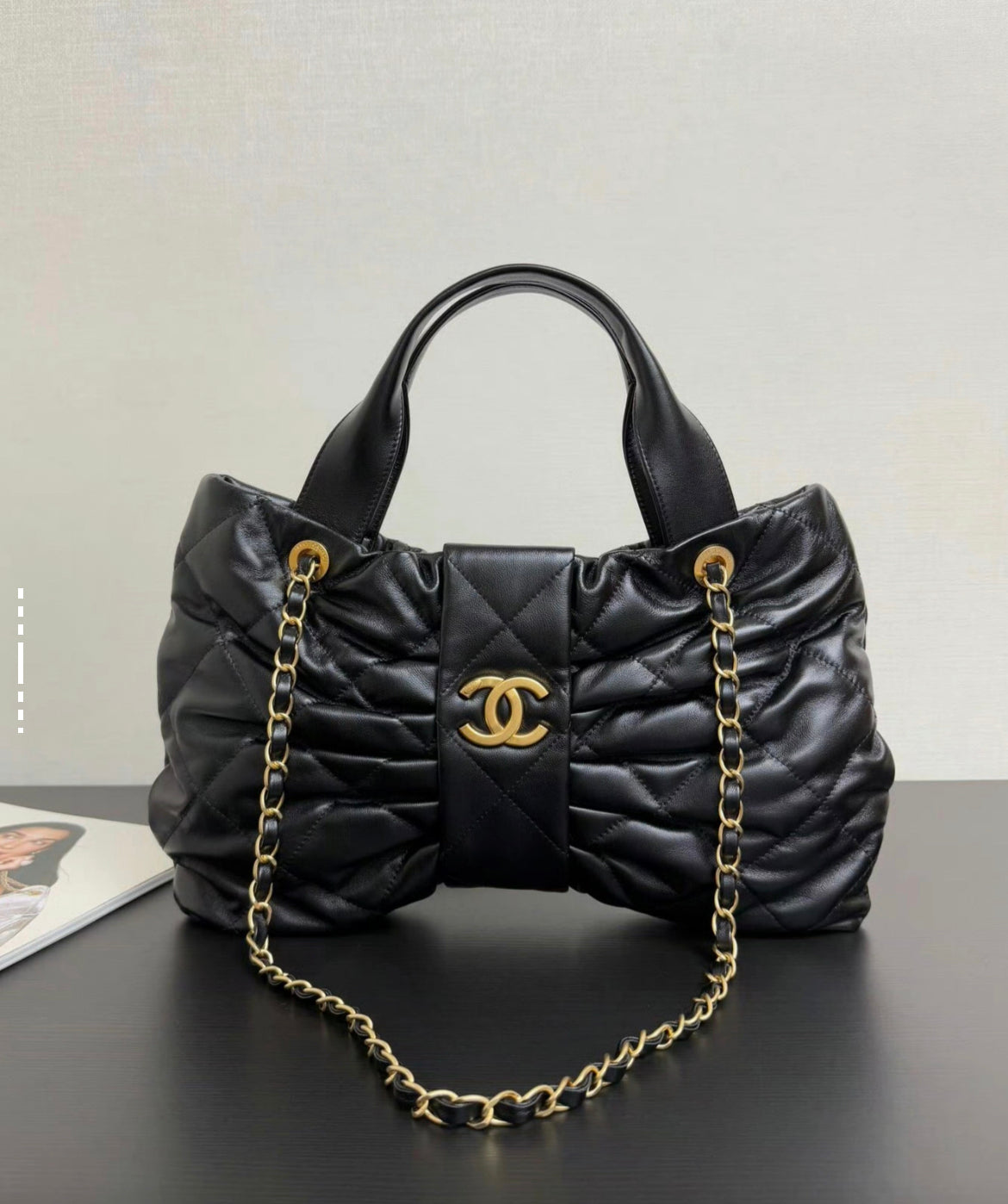 CHANEL(25K蝴蝶结手袋)